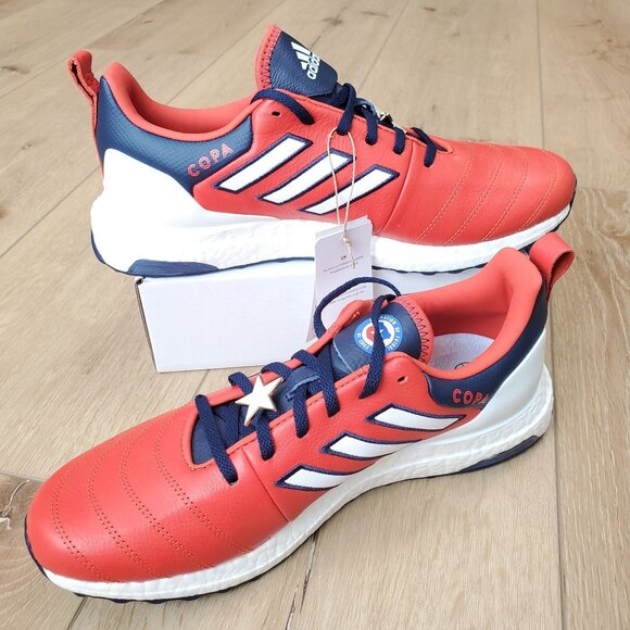 adidas Ultraboost Ultra Boost X Copa World Cup Lace Up Mens Red Sneakers Casual - Picture 4 of 10